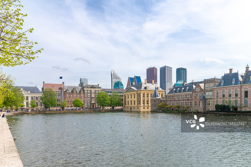 荷兰海牙的荷兰议会图片素材