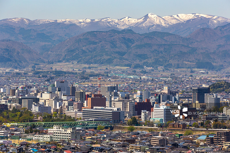 日本福岛县福岛市图片素材
