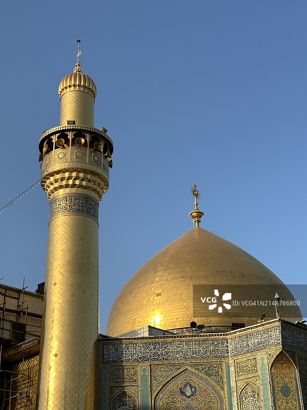 伊拉克纳杰夫的哈拉姆建筑群和伊玛目阿里陵墓图片素材