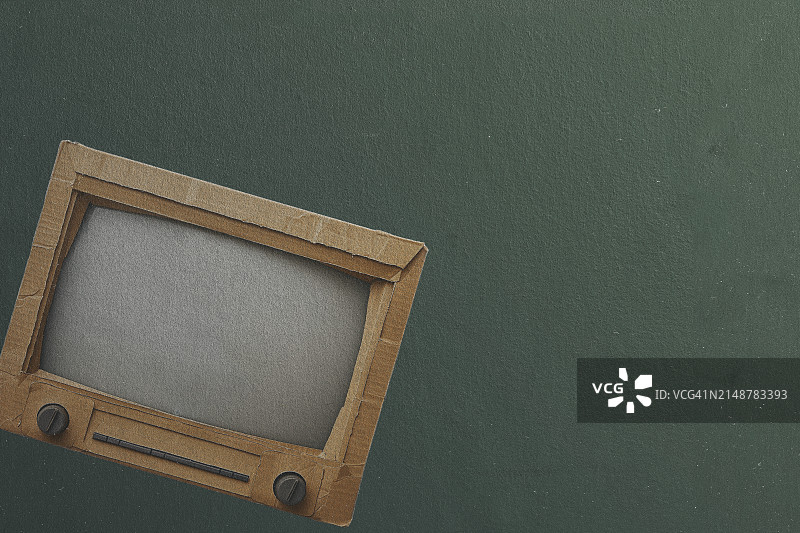 有复制空间的老式电视机图片素材