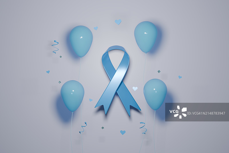 前列腺癌意识月图片素材