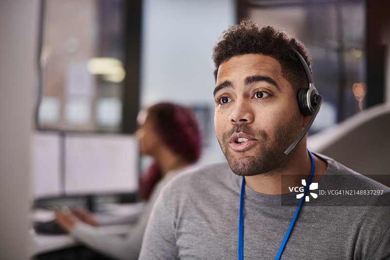 友好的客户服务图片素材