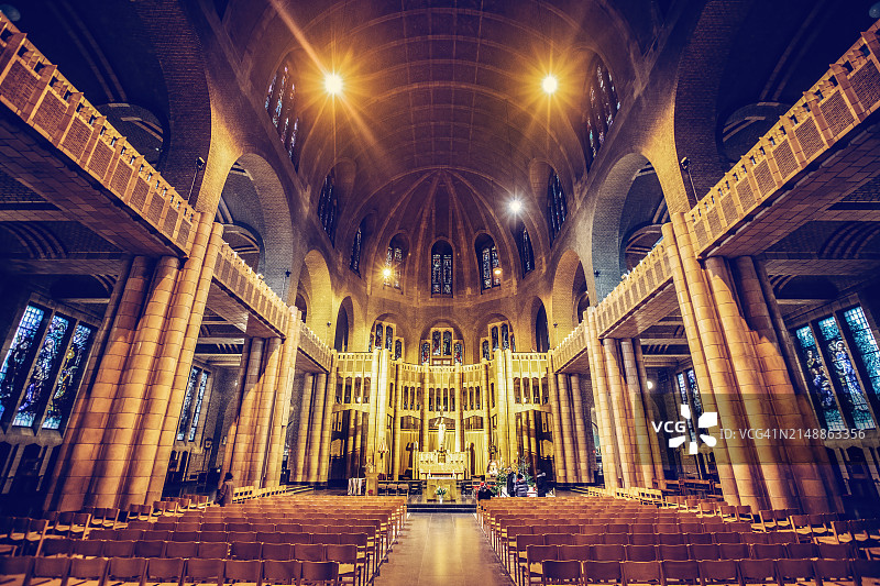 布鲁塞尔圣心国家圣殿图片素材