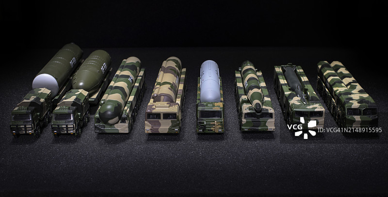 中国导弹部队模型玩具图片素材