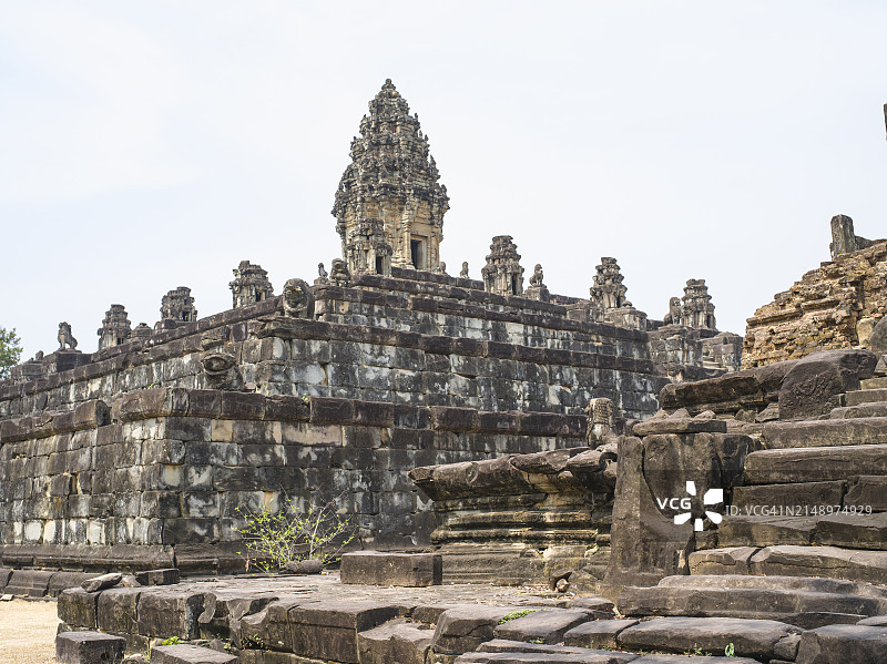 柬埔寨吴哥巴空寺图片素材