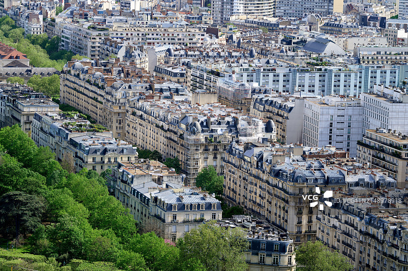 巴黎豪华建筑图片素材