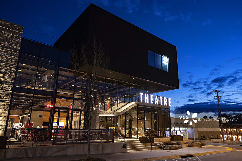 阿肯色州费耶特维尔的TheatreSquared剧院图片素材
