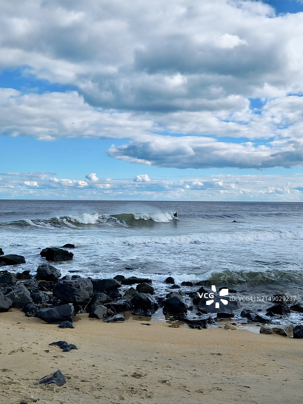美国新泽西州贝尔玛海景风光图片素材