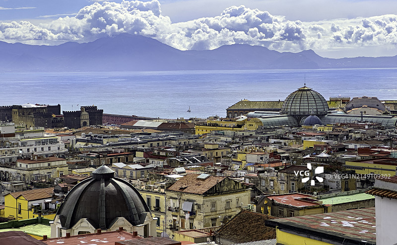 那不勒斯与那不勒斯湾图片素材