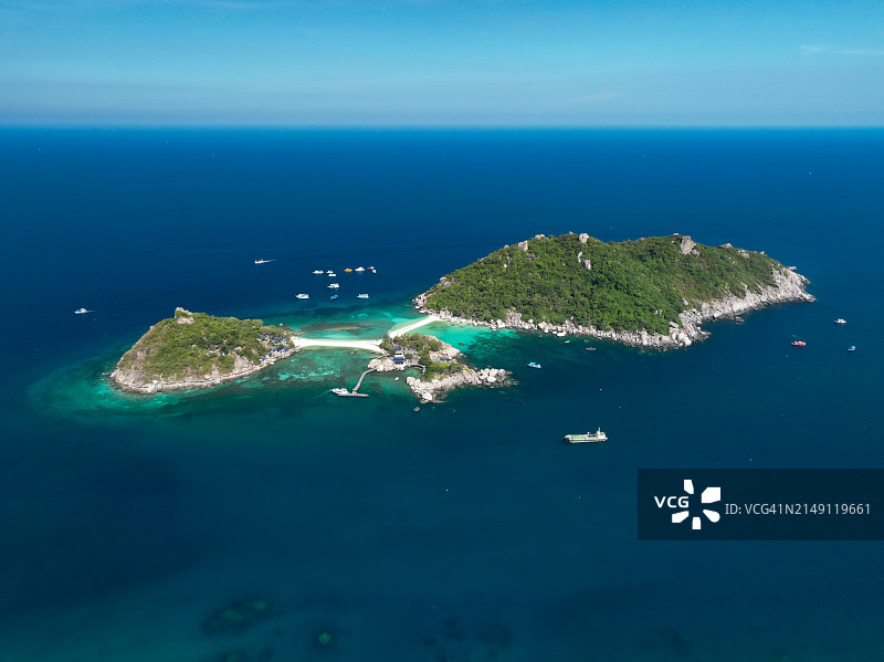 航拍泰国南园岛图片素材