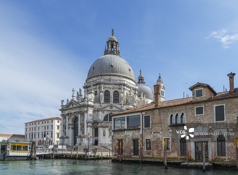 威尼斯：Salute 教堂（圣玛丽亚 della Salute 教堂）图片素材
