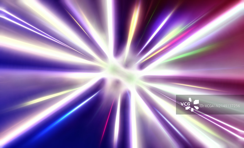 粉白色霓虹灯爆炸效果的漩涡图片素材