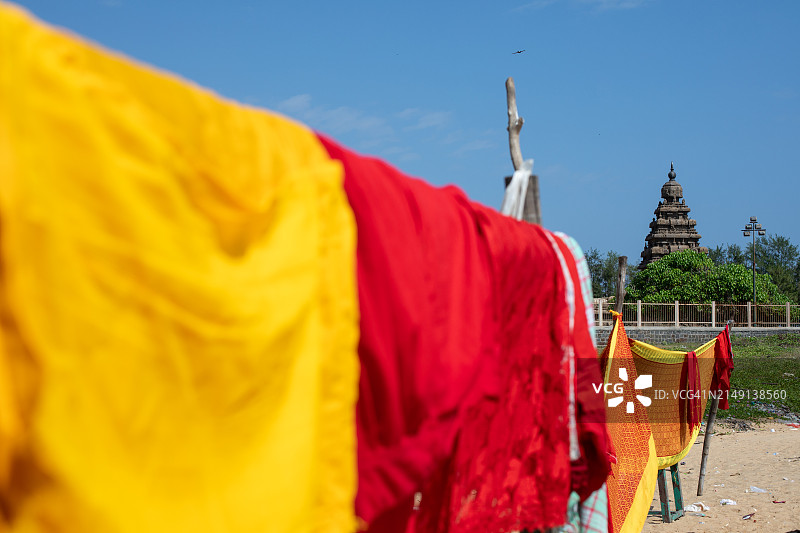 色彩与象头神战车寺图片素材