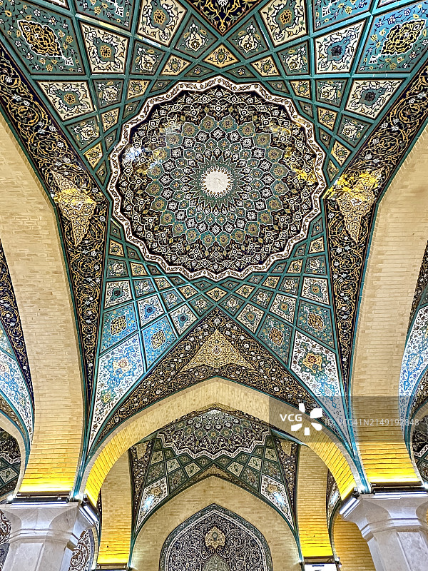 伊拉克纳杰夫的哈拉姆建筑群和阿里·伊本·艾比·塔利卜圣陵图片素材