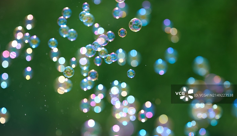 肥皂泡图片素材