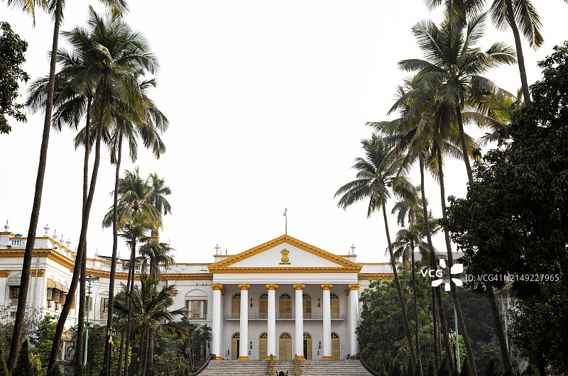 印度加尔各答西孟加拉邦总督府图片素材