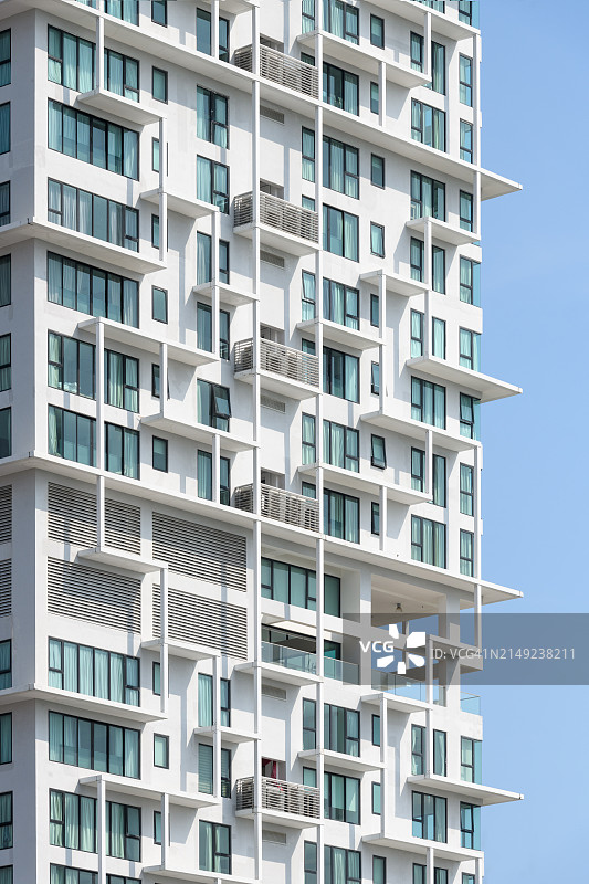 现代建筑立面镜头图片素材