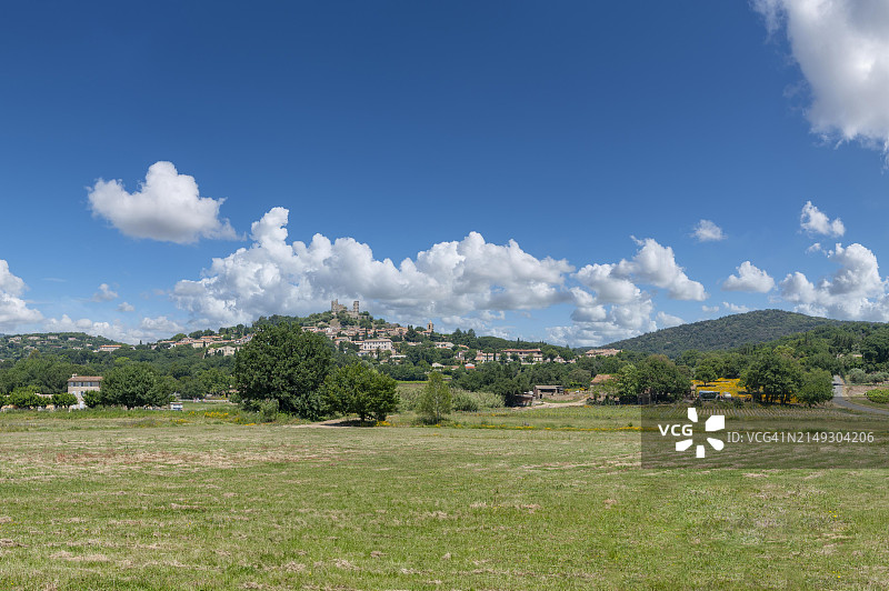 格里莫村庄景观图片素材