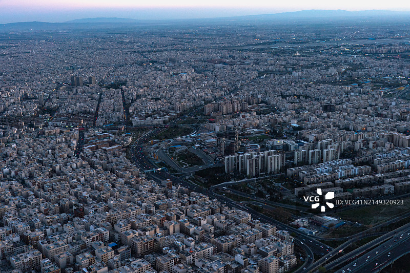 德黑兰城市景观图片素材