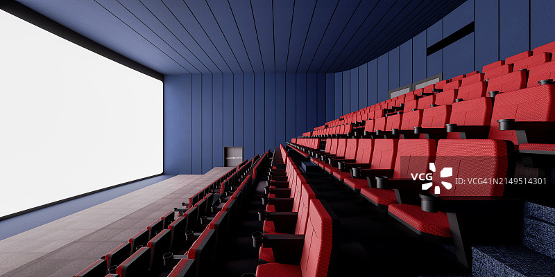 空旷的电影院图片素材