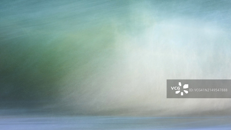 安娜玛丽亚岛绿色波浪抽象艺术作品图片素材