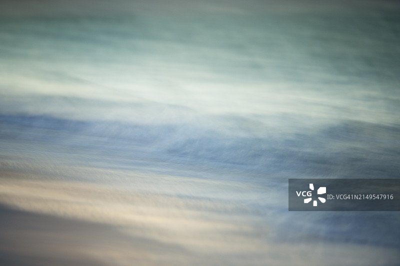 佛罗里达州安娜玛丽亚岛海浪的抽象动感纹理图片素材