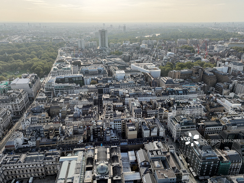 W1J 9ER 无人机图片素材