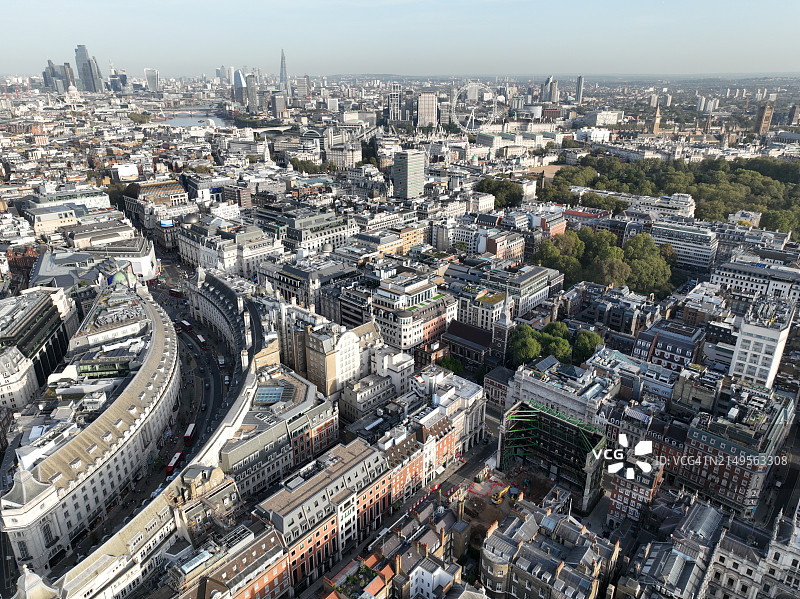 W1J 9ER 无人机图片素材