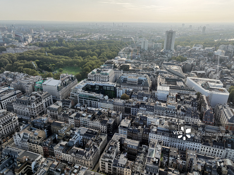 W1J 9ER 无人机图片素材