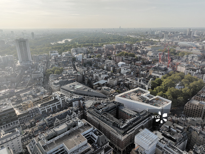 W1J 9ER 无人机图片素材