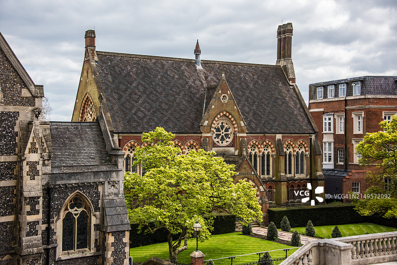 哈罗公学的沃恩图书馆图片素材