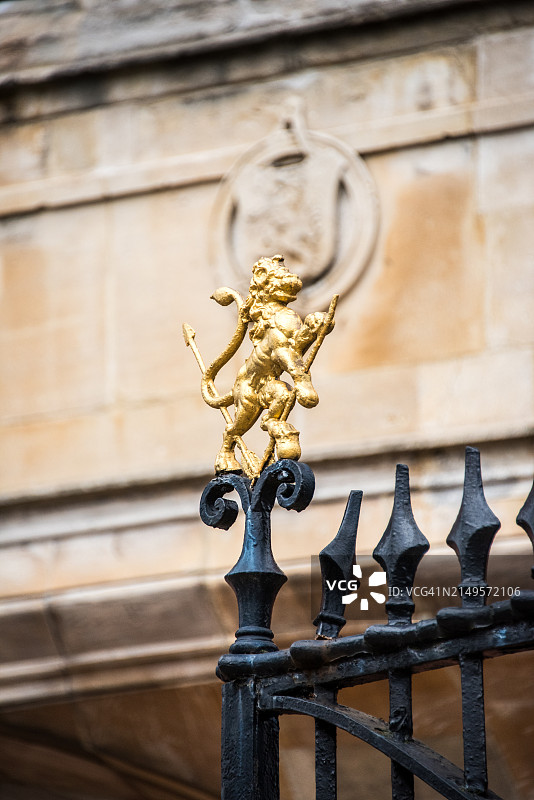 哈罗雄狮金色标志图片素材