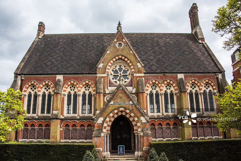 哈罗公学的沃恩图书馆图片素材