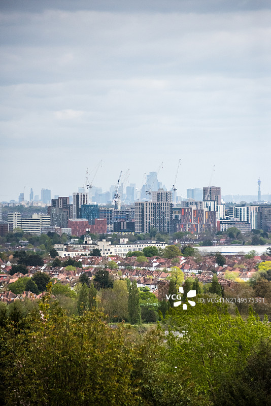 耙和伦敦天际线图片素材