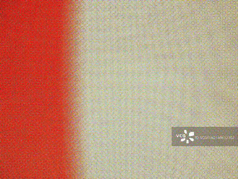 巴黎的彩色印刷海报：白色和橙色背景上的彩色点微距摄影图片素材