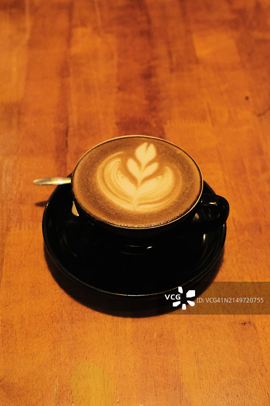 越南芹苴咖啡俯视图图片素材