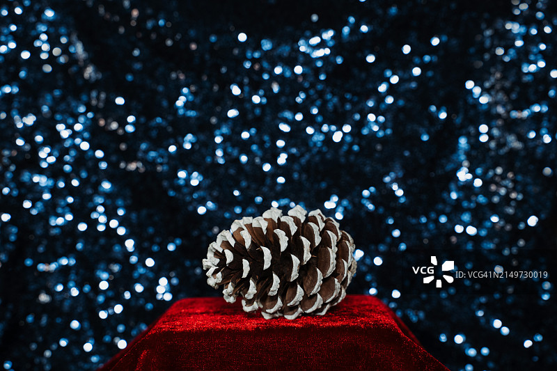 圣诞装饰品特写，法国图片素材