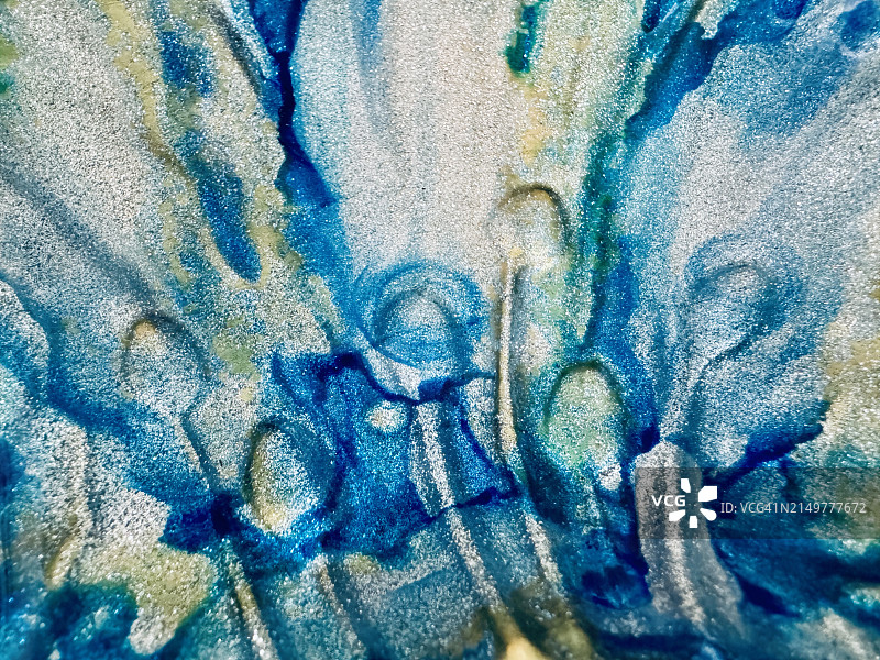 工匠玻璃中的抽象图案图片素材