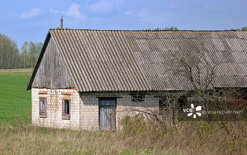 乡村住宅或农舍图片素材