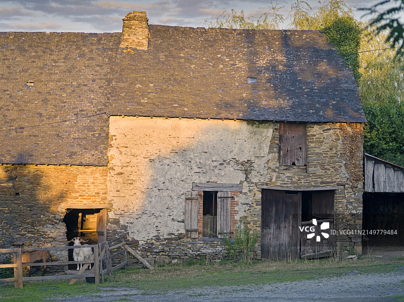 乡村住宅或农舍图片素材