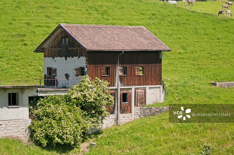 乡村住宅或农舍图片素材