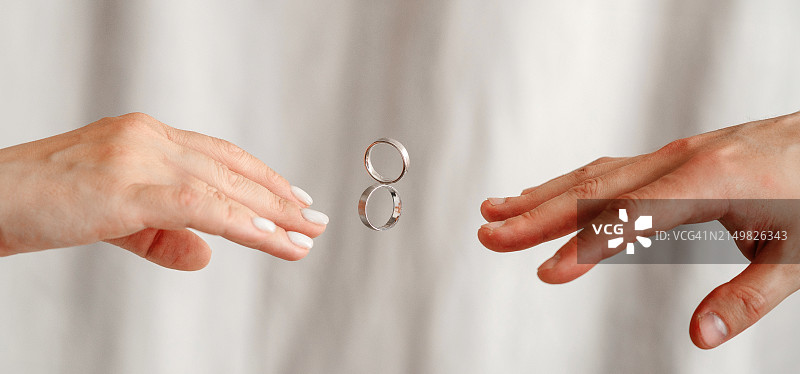 结婚戒指，热恋情侣，婚礼图片素材