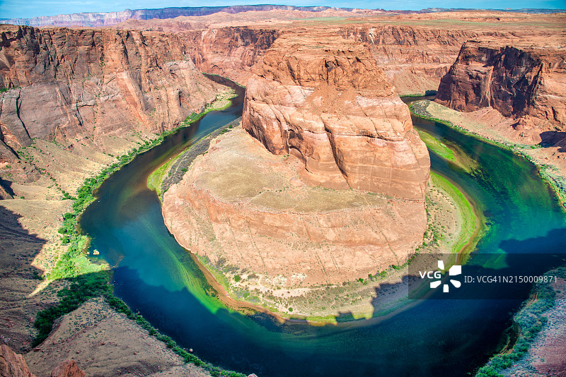 夏季的马蹄湾峡谷图片素材