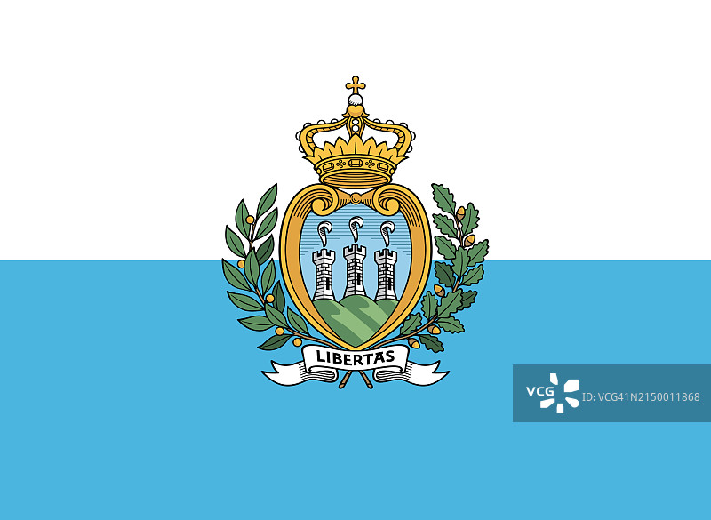 圣马力诺国旗图片素材