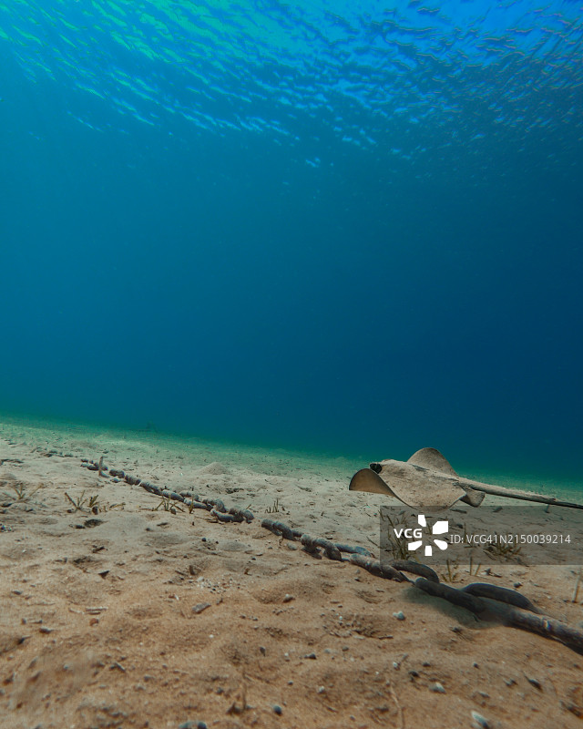 大海对着天空的美景图片素材
