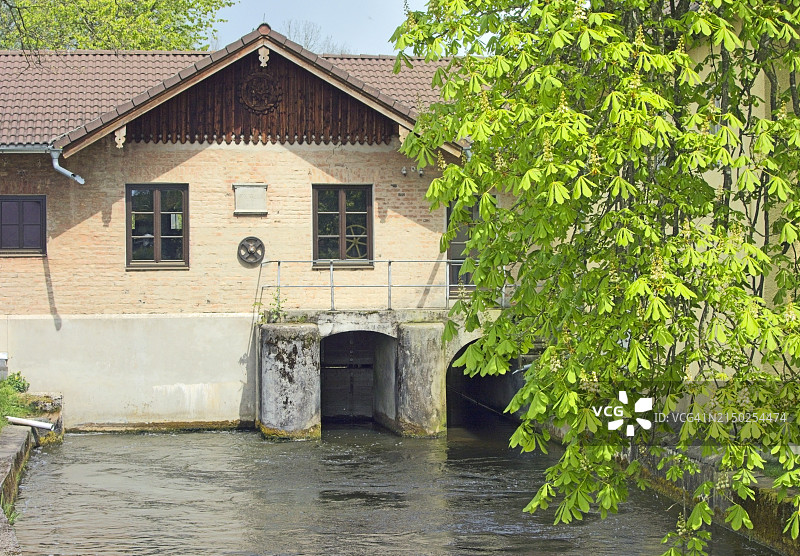 格隆河自来水厂图片素材