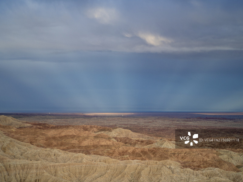 美国加利福尼亚州博雷戈温泉沙漠风光图片素材