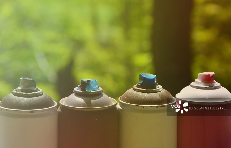 气雾罐特写图片素材