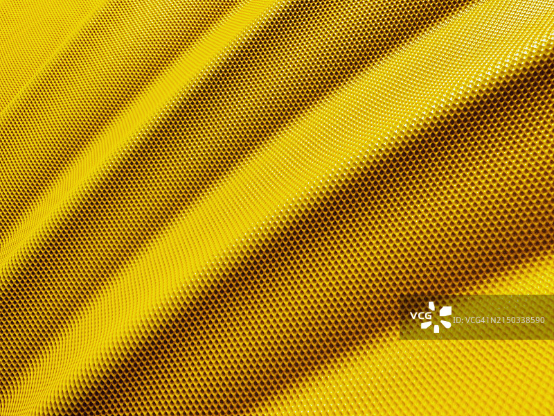 金属中的弧形黄色圆弧图片素材