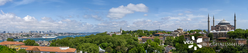 伊斯坦布尔全景图片素材